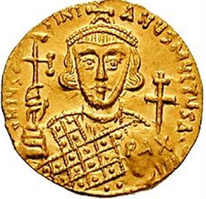 Юстиниан II Ринотмет (первое правление).