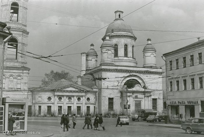 Храм преподобного Сергия Радонежского в Рогожской слободе. 1982 год