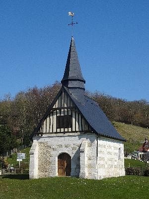 St. Helier's Chapel in Barentin, France (taken from Monvillagenormand.fr)