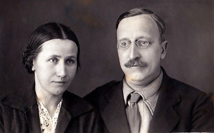 Борис и Мария Малышевы. 1939 год
