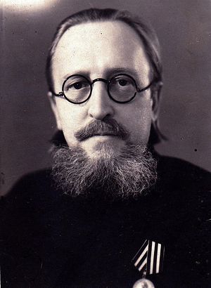 Диакон Борис Малышев в Лениградской Семинарии. 1946 г.