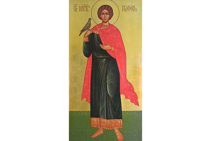 Святой мученик Трифон, икона