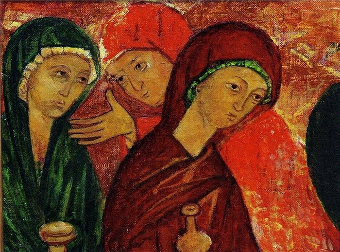 Myrrhbearers. Painting by S. Bondarchuk. Photo: mynnm.ru