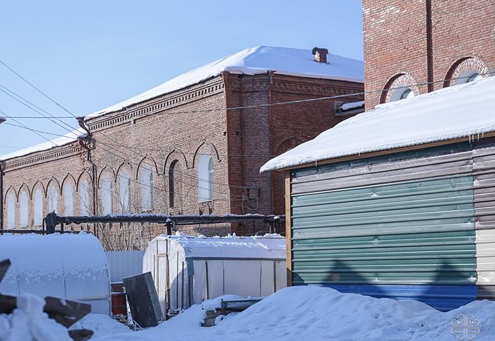 Недостроенный настоятельский корпус Спасского монастыря в Якутске