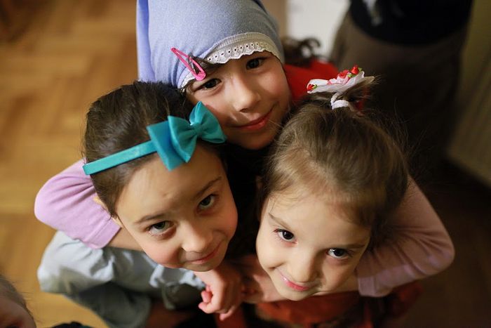 Подопечные московского церковного Центра семейного устройства. Фото: диакон Андрей Радкевич