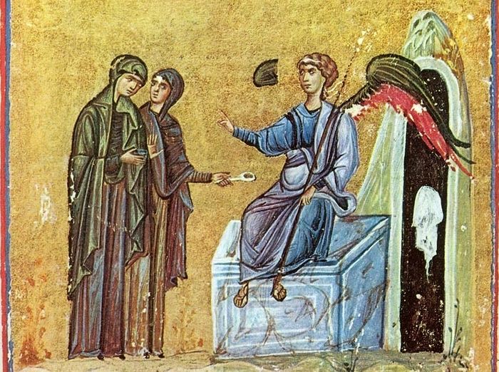 Мироносицы. Миниатюра