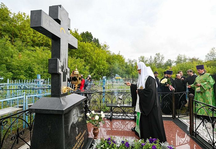 Патриарх Кирилл посетил село Оброчное в Мордовии
