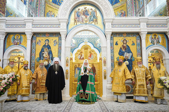 Проповедь после Литургии в Благовещенском соборе Дивеевского монастыря