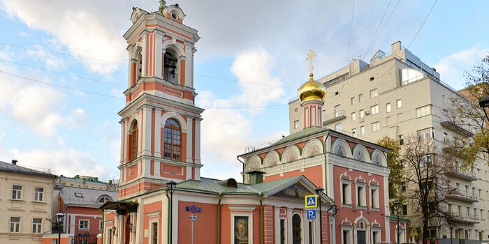 Завершена реставрация храма Воскресения Словущего на Успенском Вражке г. Москвы