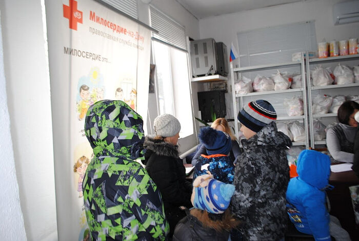 Православная служба «Милосердие-на-Дону» оказывает регулярную адресную помощь семьям беженцев. Информационная сводка о помощи беженцам (от 21 февраля 2023 года)