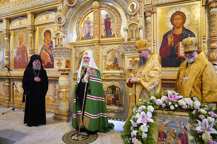 Проповедь после Литургии в храме равноапостольных Константина и Елены в Калининграде