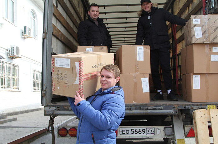 Синодальный отдел передал 15 тонн обуви в Ростов-на-Дону для беженцев и нуждающихся. Информационная сводка о помощи беженцам (от 7 марта 2024 года)