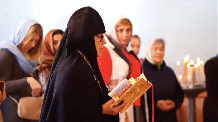 Abbess of St. Catherine Monastery in Sonora installed on feast of Joy of All Who Sorrow (+VIDEO)