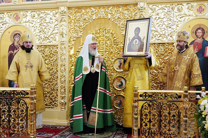 Проповедь после Литургии в храме равноапостольного великого князя Владимира в Крылатском