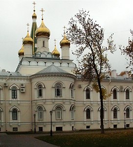 Загрузить увеличенное изображение. 700 x 525 px. Размер файла 115331 b.
 Воскресенский Новодевичий монастырь