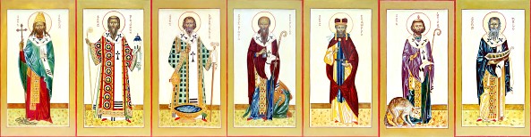 Иконы святых основателей Бретани