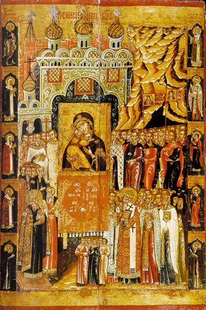 Сретение чудотворной Владимирской иконы Пресвятой Богородицы на Кучковом Поле