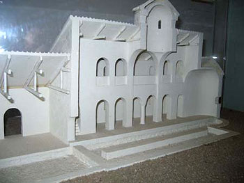 Микульчицы. Реконструкция древней базилики