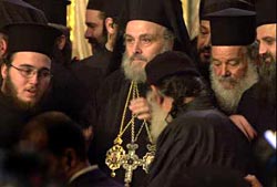 His Beatitude, The Most Blessed Patriarch of the Holy City of Jerusalem and all Palestine Irineos.