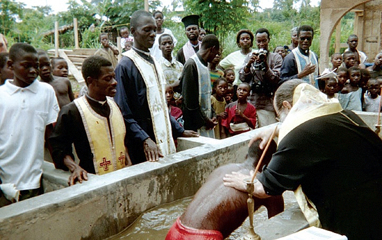 Крещение в Африке