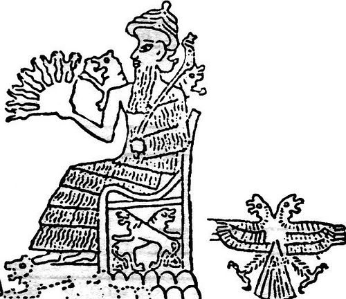 Шумерский бог Нинурта.