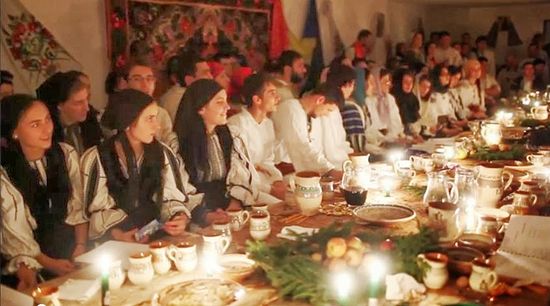 Фото с Рождественского молодежного (или зимнего национального) лагеря в монастыре Оаша
