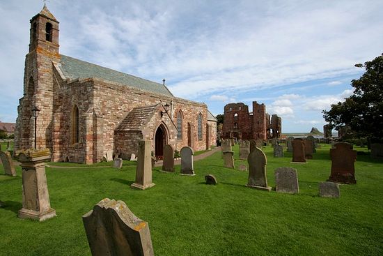 Church of St. Mary the Virgin on Lindisfarne.