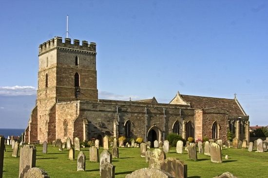 St. Aidan's Church in Bamburgh, Northumberland.