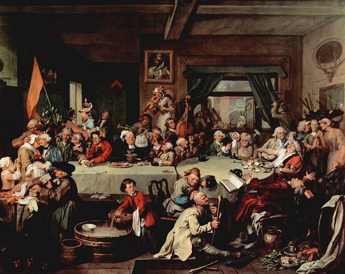 Give us back our eleven days! William Hogarth, 1755.