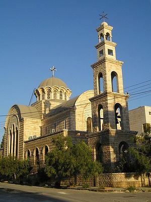 The Antiochian Orthodox Church in Hamah.