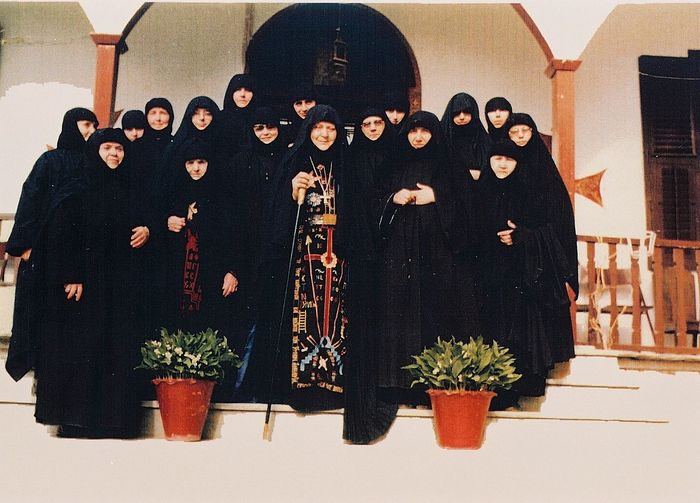 Abbess Macrina and sisters.