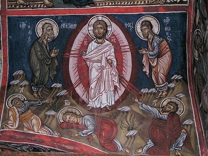 Преображение Господне. Кипрская фреска