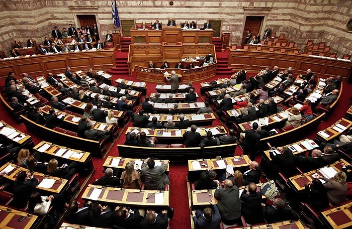 Фото: REUTERS / Alkis Konstantinidis Греческий парламент