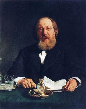 И. С. Аксаков. Портрет работы И. Репина (1878)